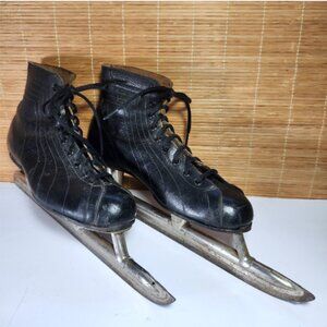 Daoust Canada Vintage Speed Skates Mens 9 Dunnes Lake Placid Blades incl. liners